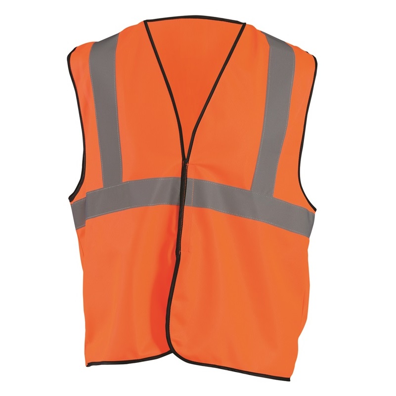 High Visibility Value Solid Standard Vest Orange